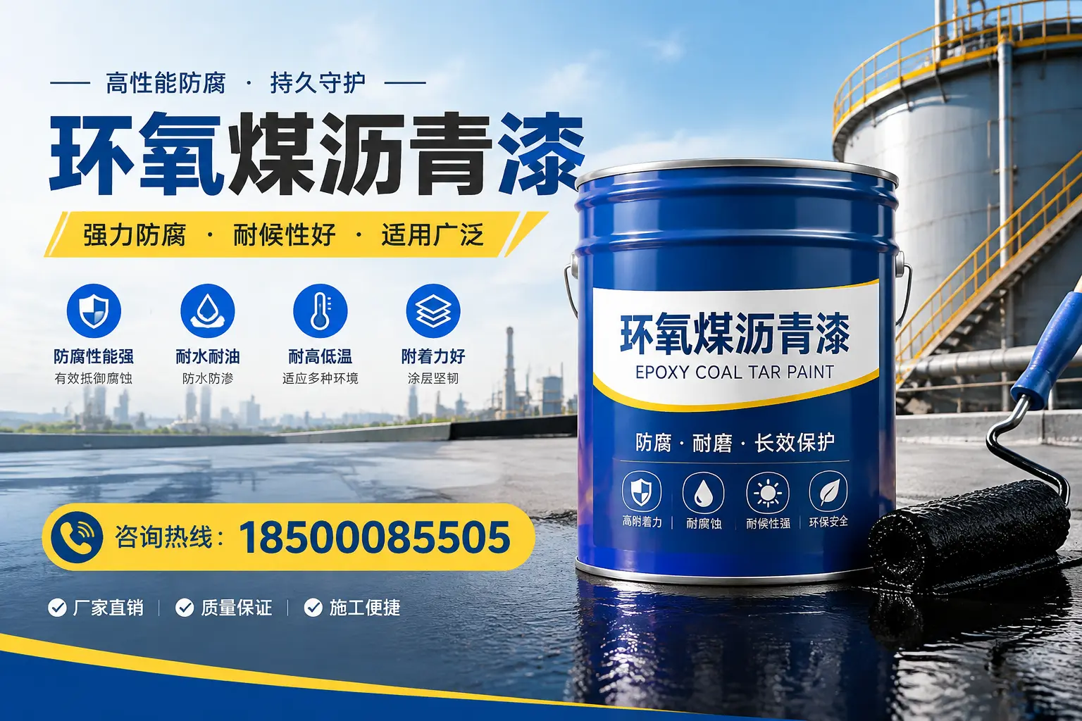 环氧煤沥青漆的储存与运输注意事项，北海企业须知